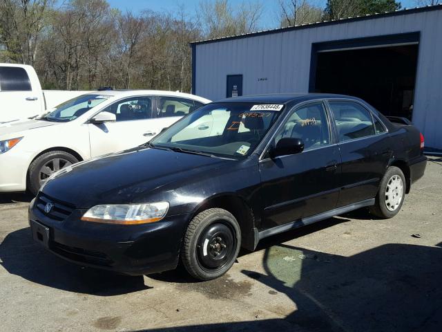 JHMCG56432C004527 - 2002 HONDA ACCORD LX BLACK photo 9