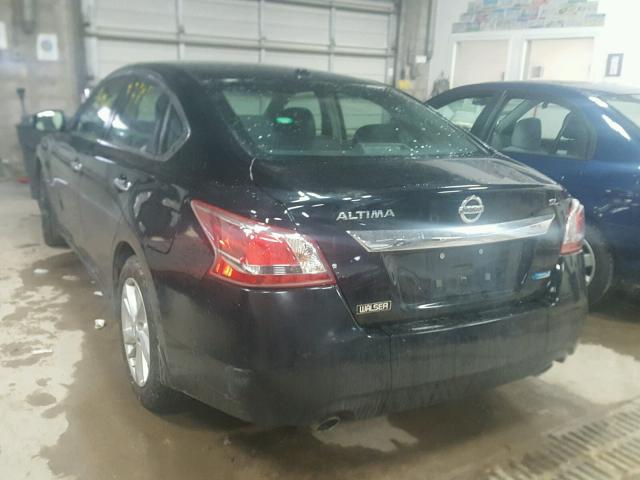 1N4AL3APXDC245052 - 2013 NISSAN ALTIMA 2.5 BLACK photo 3