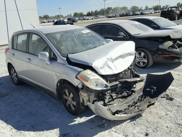 3N1BC13E77L361612 - 2007 NISSAN VERSA S SILVER photo 1