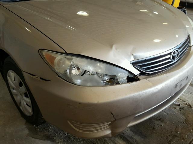 4T1BE32K66U161685 - 2006 TOYOTA CAMRY LE GOLD photo 9