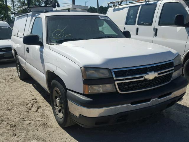 3GCEC14X26G253299 - 2006 CHEVROLET SILVERADO WHITE photo 1