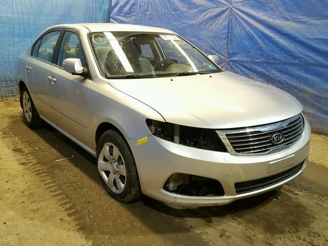 KNAGG4A85A5376748 - 2010 KIA OPTIMA LX SILVER photo 1