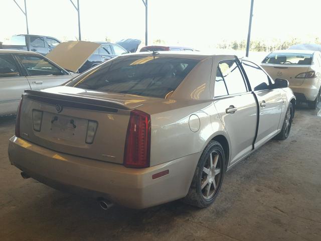 1G6DC67AX50174565 - 2005 CADILLAC STS GOLD photo 4