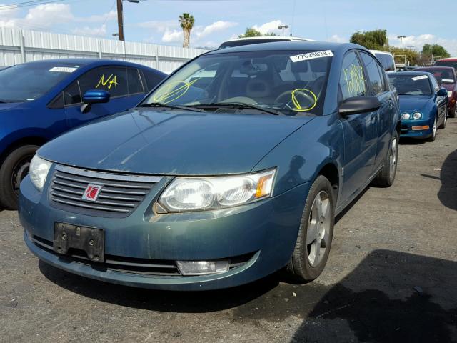 1G8AL58B56Z185689 - 2006 SATURN ION LEVEL GREEN photo 2