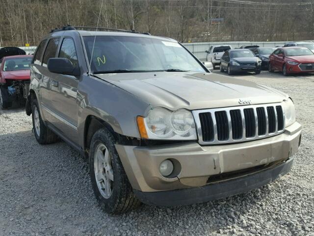 1J4HR58215C589233 - 2005 JEEP GRAND CHER GOLD photo 1