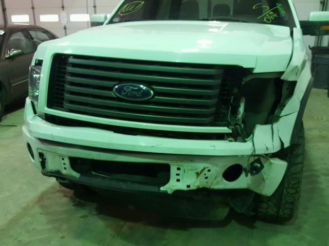 1FTFW1EF6CKE20611 - 2012 FORD F150 SUPER WHITE photo 9