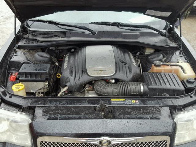 2C3AA63H45H125967 - 2005 CHRYSLER 300C BLACK photo 7