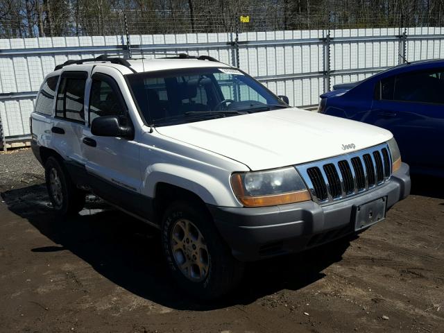 1J4GX48SX1C652111 - 2001 JEEP GRAND CHER WHITE photo 1