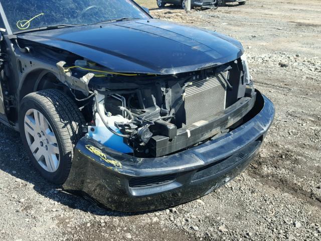 1B3BD4FB3BN609507 - 2011 DODGE AVENGER EX BLACK photo 9