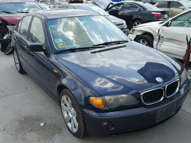 WBAET37472NG73459 - 2002 BMW 325 I BLUE photo 1