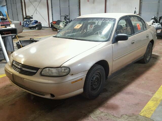 1G1ND52J53M739402 - 2003 CHEVROLET MALIBU GOLD photo 2