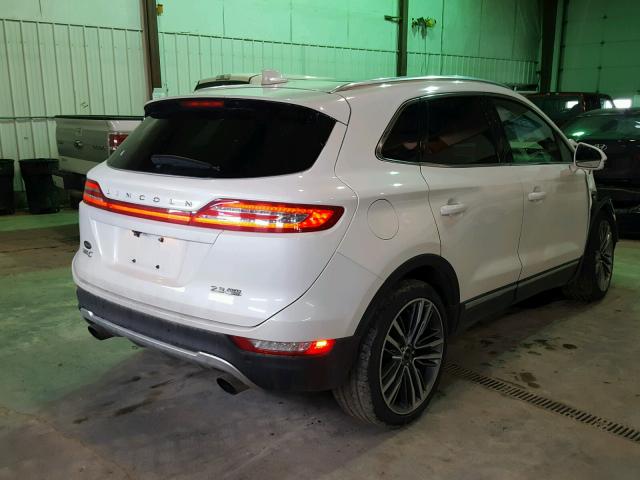 5LMTJ2AH7FUJ12606 - 2015 LINCOLN MKC WHITE photo 4