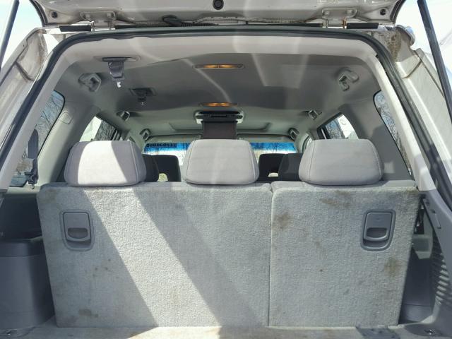 5FNYF18318B054345 - 2008 HONDA PILOT SE SILVER photo 9