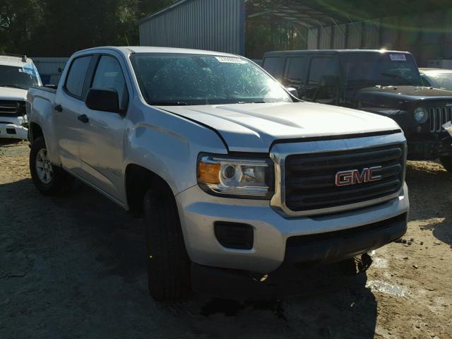 1GTG5BE38G1310819 - 2016 GMC CANYON SILVER photo 1