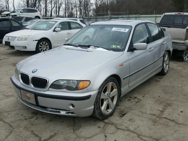 WBAEW53444PN34421 - 2004 BMW 330 XI SILVER photo 2