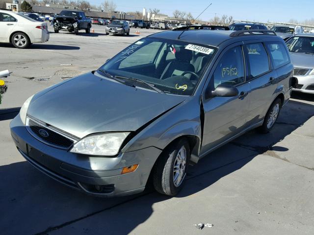 1FAFP36N46W157259 - 2006 FORD FOCUS ZXW TEAL photo 2