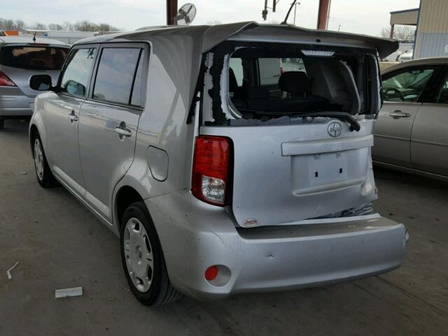 JTLZE4FE2CJ026850 - 2012 TOYOTA SCION XB SILVER photo 3