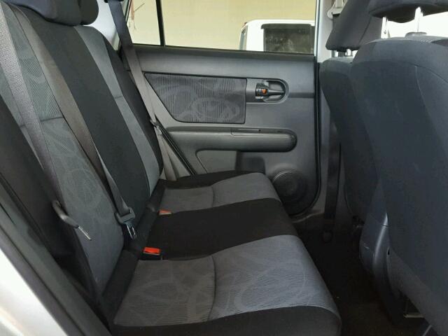 JTLZE4FE2CJ026850 - 2012 TOYOTA SCION XB SILVER photo 6