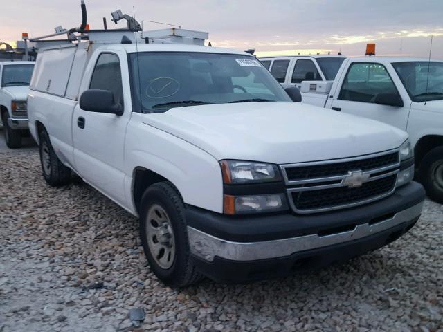 1GCEC14X07Z149427 - 2007 CHEVROLET SILVERADO WHITE photo 1