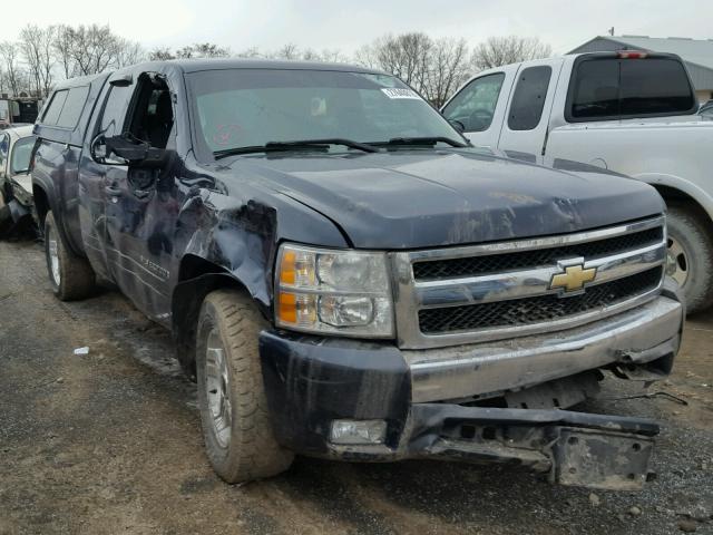 1GCEK19068Z214099 - 2008 CHEVROLET SILVERADO BLUE photo 1