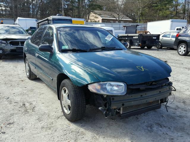 1G1JC52F637282174 - 2003 CHEVROLET CAVALIER GREEN photo 1