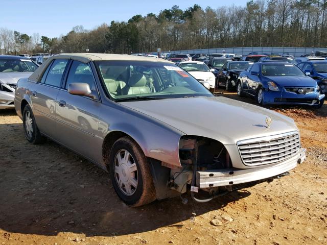 1G6KD54Y14U105335 - 2004 CADILLAC DEVILLE GOLD photo 1