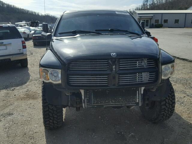 3D7KU28C84G180567 - 2004 DODGE RAM 2500 S BLACK photo 9
