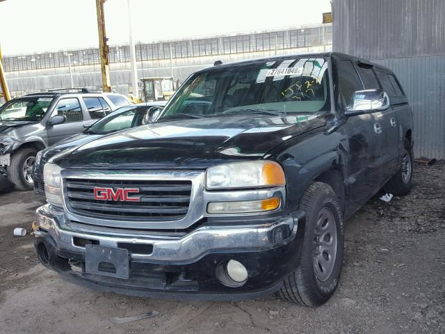 2GTEC13T351292120 - 2005 GMC NEW SIERRA BLACK photo 2