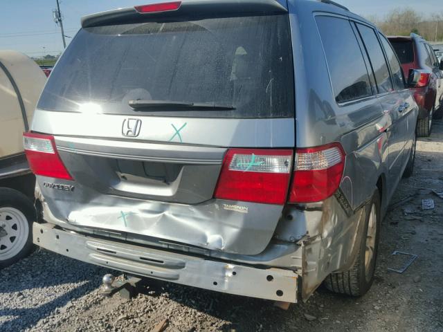 5FNRL386X7B090004 - 2007 HONDA ODYSSEY EX SILVER photo 4