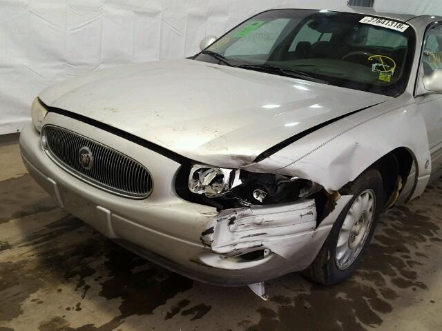 1G4HR54K12U136548 - 2002 BUICK LESABRE LI SILVER photo 9