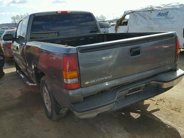 2GCEC19V021288353 - 2002 CHEVROLET SILVERADO GRAY photo 3