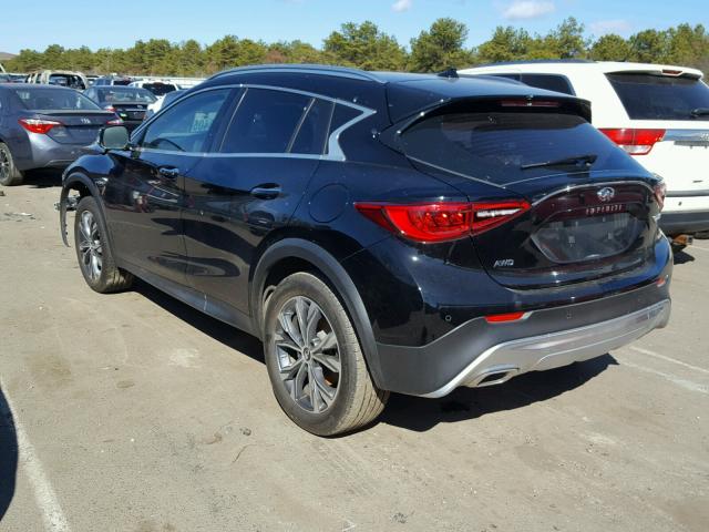 SJKCH5CRXHA025309 - 2017 INFINITI QX30 BASE BLACK photo 3