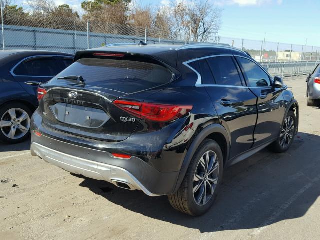 SJKCH5CRXHA025309 - 2017 INFINITI QX30 BASE BLACK photo 4