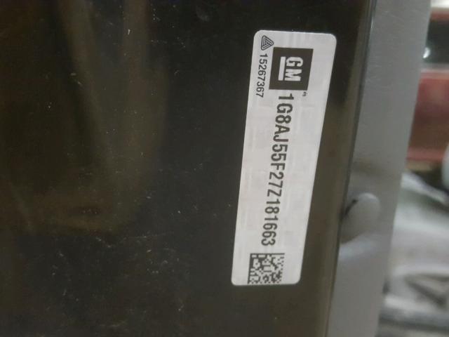 1G8AJ55F27Z181663 - 2007 SATURN ION LEVEL 青色 照片 10