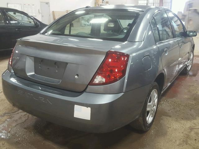 1G8AJ55F27Z181663 - 2007 SATURN ION LEVEL 青色 照片 4