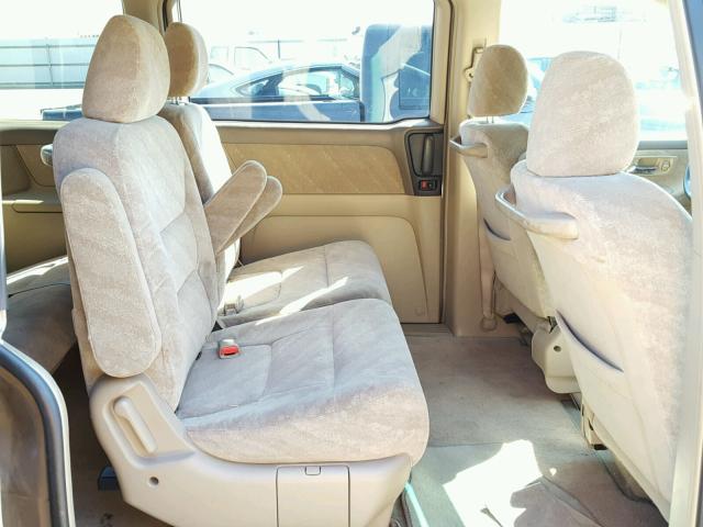 5FNRL18643B048541 - 2003 HONDA ODYSSEY EX GOLD photo 6