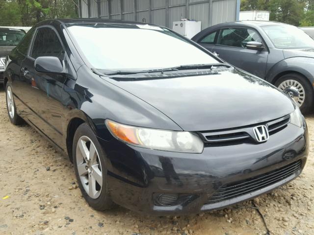 2HGFG12847H543969 - 2007 HONDA CIVIC EX BLACK photo 1