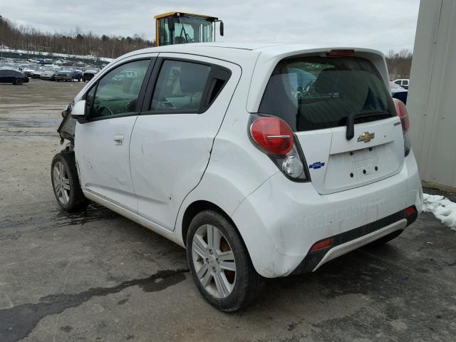 KL8CB6S95FC712607 - 2015 CHEVROLET SPARK LS WHITE photo 3