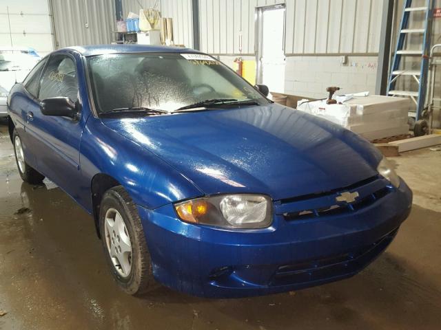 1G1JC12FX47255098 - 2004 CHEVROLET CAVALIER BLUE photo 1