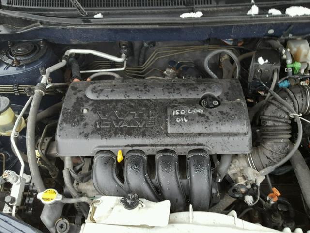 2T1LR32E74C223726 - 2004 TOYOTA COROLLA MA BLUE photo 7