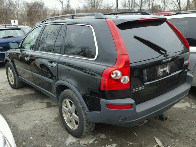 YV1CM592951135699 - 2005 VOLVO XC90 BLACK photo 3