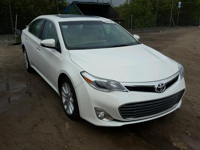 4T1BK1EB6EU087899 - 2014 TOYOTA AVALON BAS WHITE photo 1