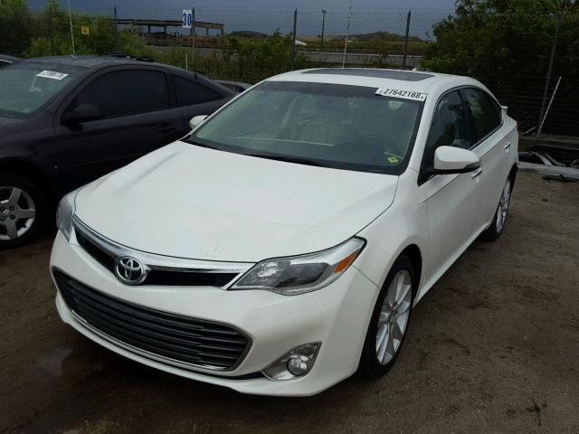 4T1BK1EB6EU087899 - 2014 TOYOTA AVALON BAS WHITE photo 2