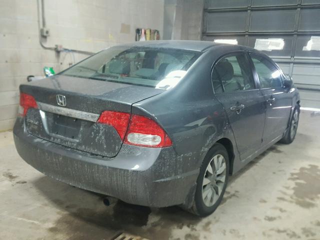 19XFA1F86AE020403 - 2010 HONDA CIVIC EX GRAY photo 4