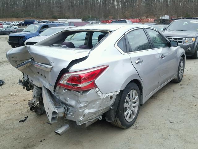 1N4AL3AP8DC177852 - 2013 NISSAN ALTIMA 2.5 SILVER photo 4