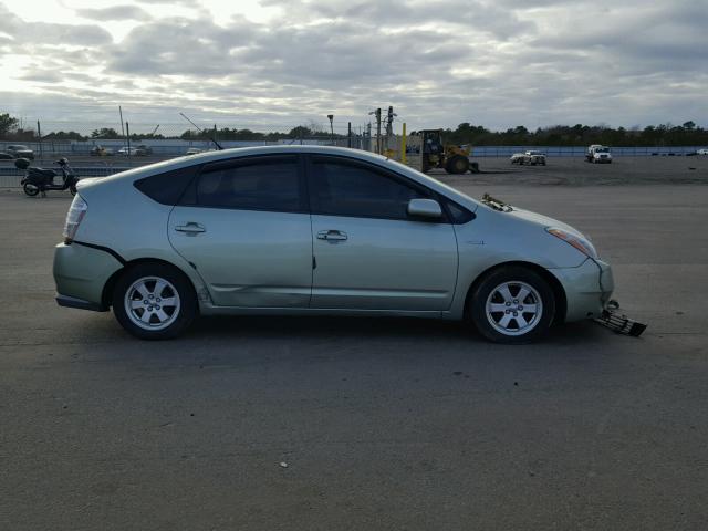 JTDKB20U183306183 - 2008 TOYOTA PRIUS GREEN photo 9