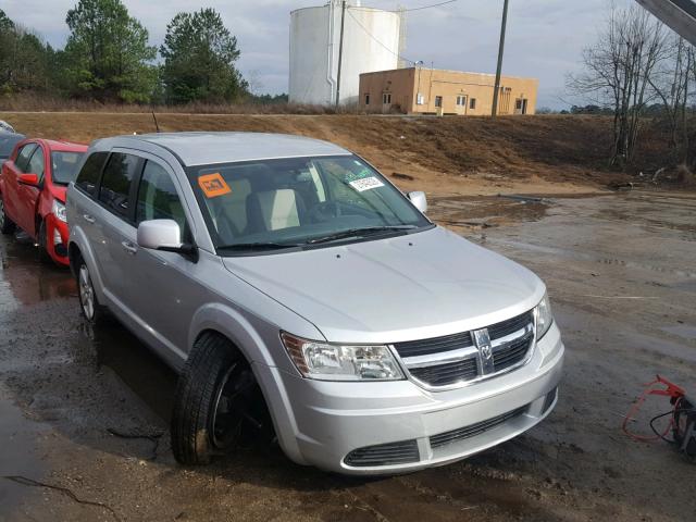 3D4GG57V49T576153 - 2009 DODGE JOURNEY SX SILVER photo 1