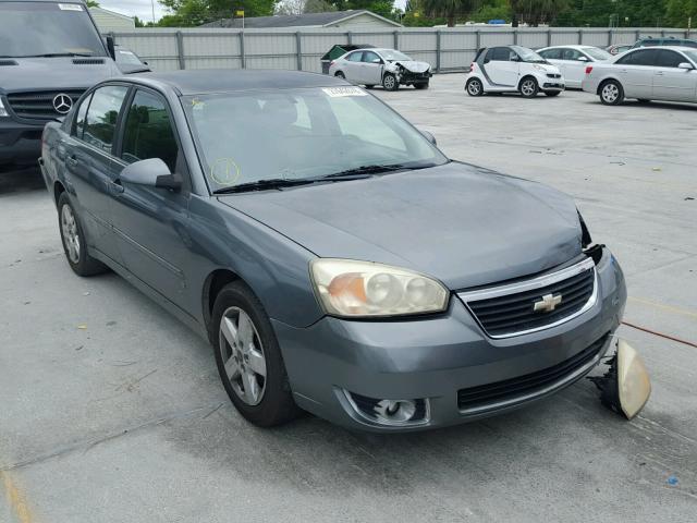 1G1ZT51816F186503 - 2006 CHEVROLET MALIBU LT GRAY photo 1