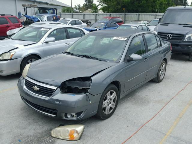 1G1ZT51816F186503 - 2006 CHEVROLET MALIBU LT GRAY photo 2