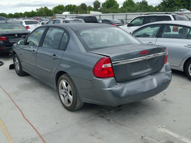 1G1ZT51816F186503 - 2006 CHEVROLET MALIBU LT GRAY photo 3